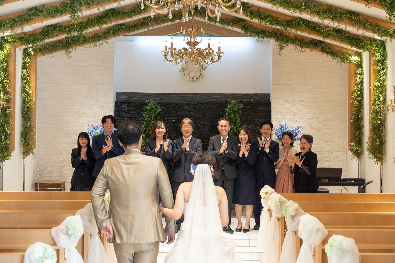 名古屋市内チャペルでの家族婚・フォトウェディングでのファミリーミート