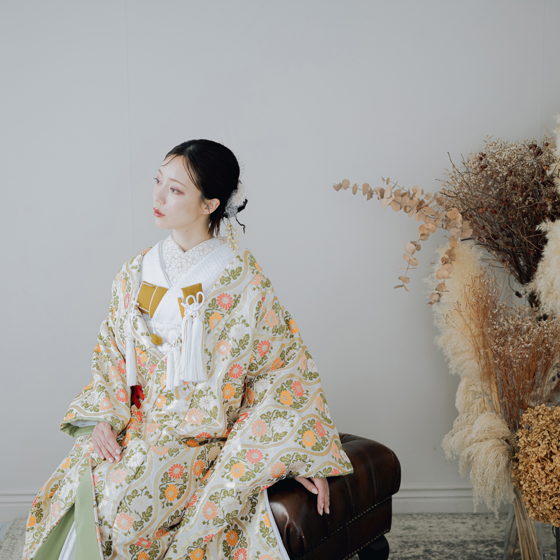 名古屋で人気の和装前撮り・白鳥庭園でのフォトウェディング