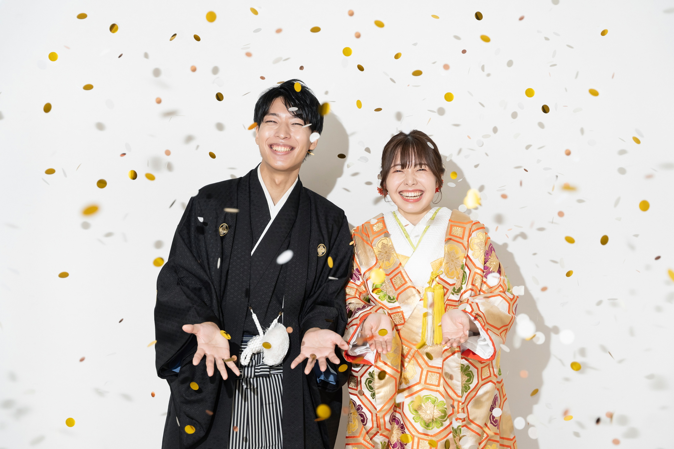 和装前撮り コンフェッティ｜名古屋サンライズデジタル